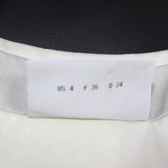 A-K-R-I-S punto jacket geometric pattern multi color women Made in Italy  size 4 - Picture 6 of 9